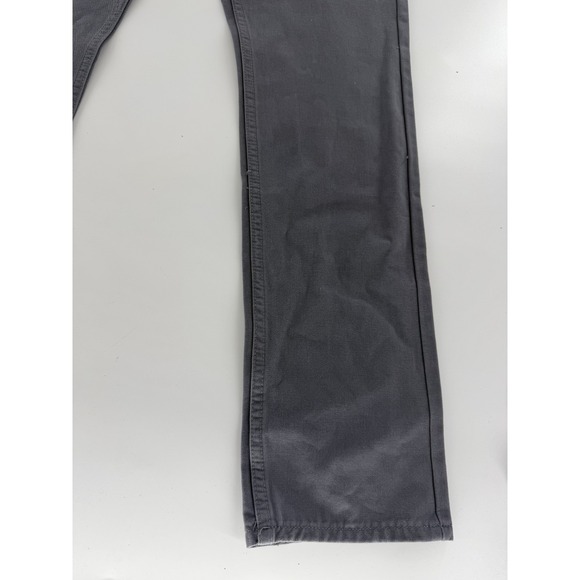 LEVIS BOYS 502 REGULAR TAPER VERTICAL STRETCH GRAY PANTS SIZE 16 REGULAR 28X28 - Picture 2 of 10